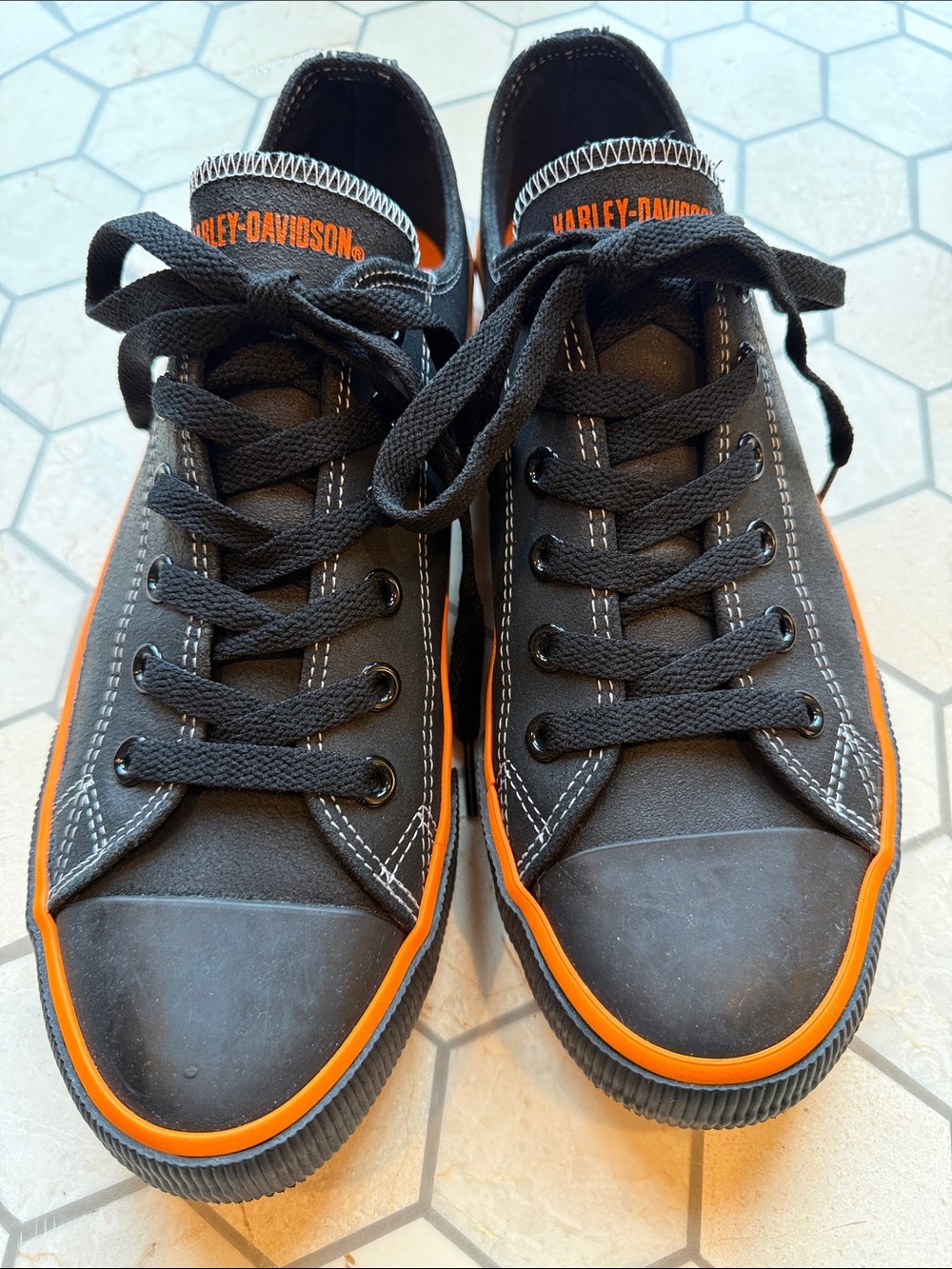 🖤🧡🖤 Harley-Davidson Sneakers
